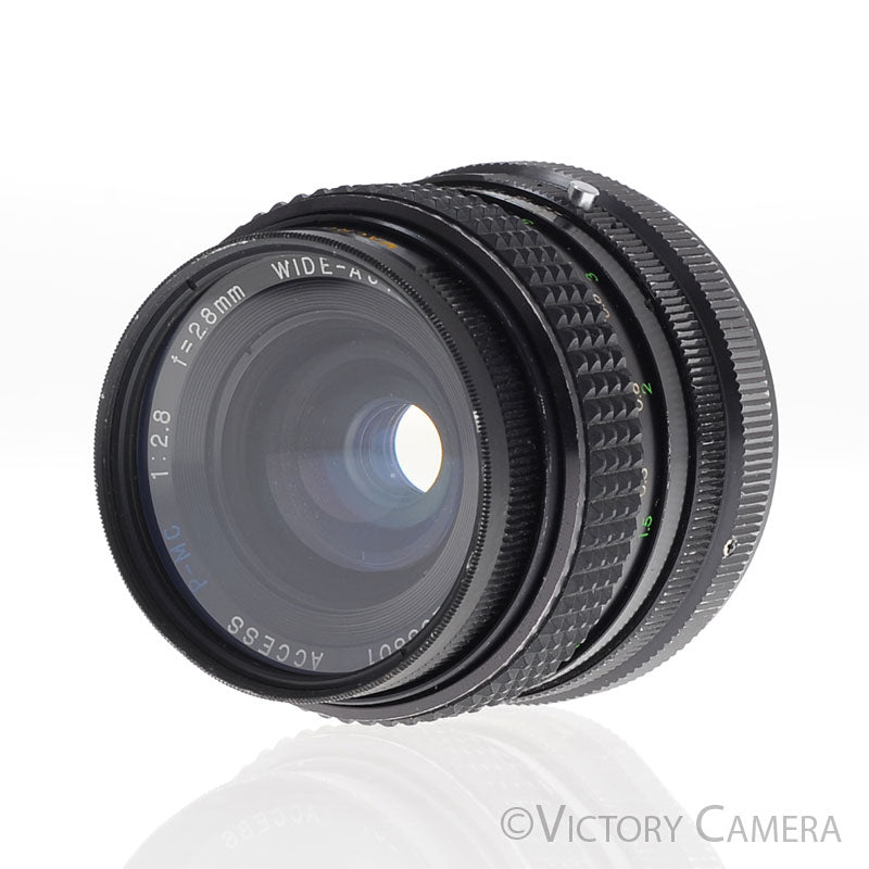 Access P-MC 28mm f2.8 Canon FD Macro Wide Angle Prime Lens [EXC-] image 2