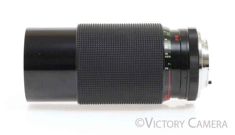 Access P-MC 70-210mm f3.5 Macro Telephoto Zoom Lens for Minolta Film Cameras - Victory Camera
