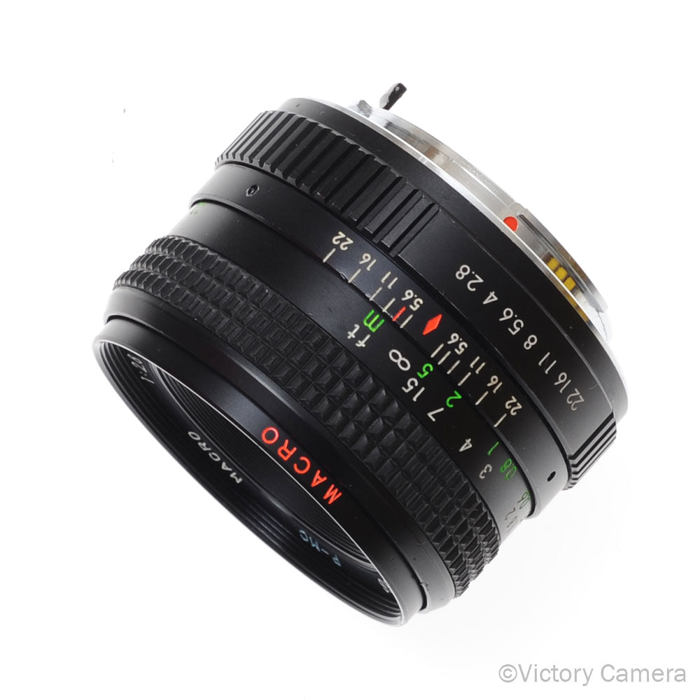 Access P-MC 28mm f2.8 1:4 Macro Wide Angle Prime Lens for Pentax K Mount [EXC] - Victory Camera