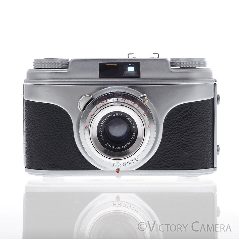 Agfa Optina I 35mm Chrome Film Camera w/ 45mm f2.8 Lens [EXC] - Victory Camera