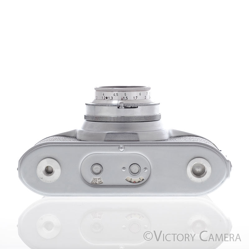 Agfa Optina I 35mm Chrome Film Camera w/ 45mm f2.8 Lens [EXC] - Victory Camera
