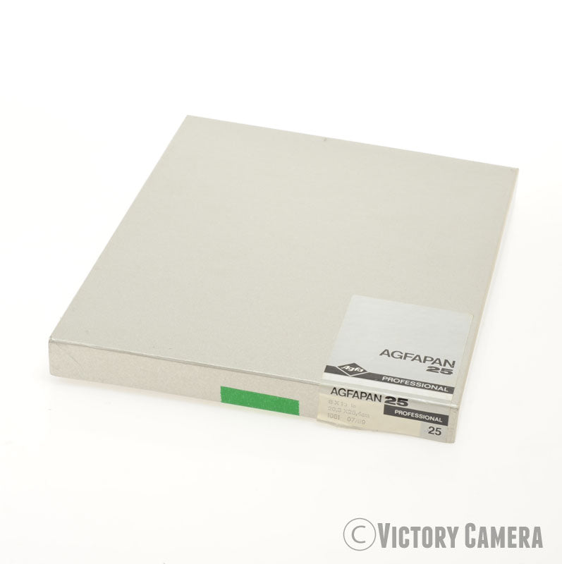 15 Sheets Agfapan 8x10 B&W Film Frozen 1989 [MINT] - Victory Camera