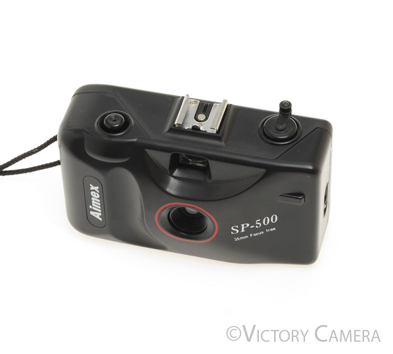 Aimex SP-500 Focus Free 35mm Point and Shoot Camera [EXC]