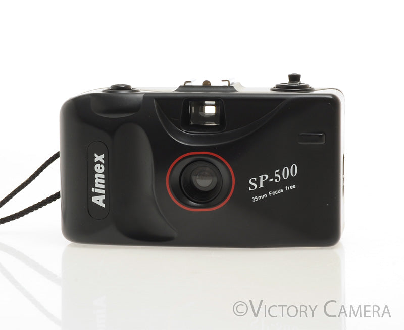 Aimex SP-500 Focus Free 35mm Point and Shoot Camera [EXC]