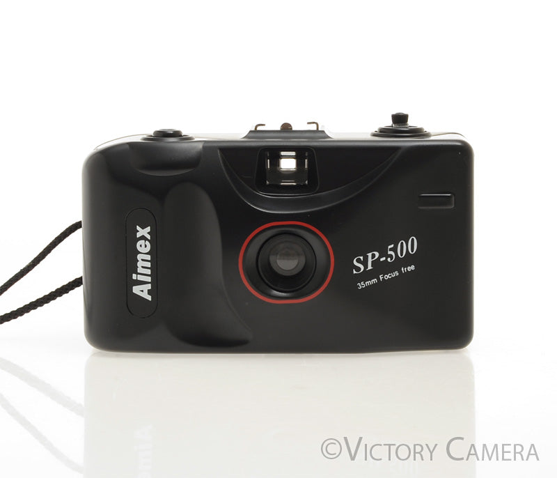Aimex SP-500 Focus Free 35mm Point and Shoot Camera [EXC]