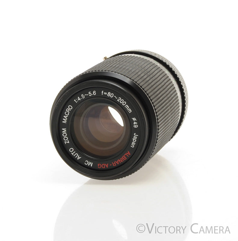 Albinar ADG 80-200mm f4.5-5.6 MC Zoom Telephoto Lens for Canon FD  [EXC] - Victory Camera