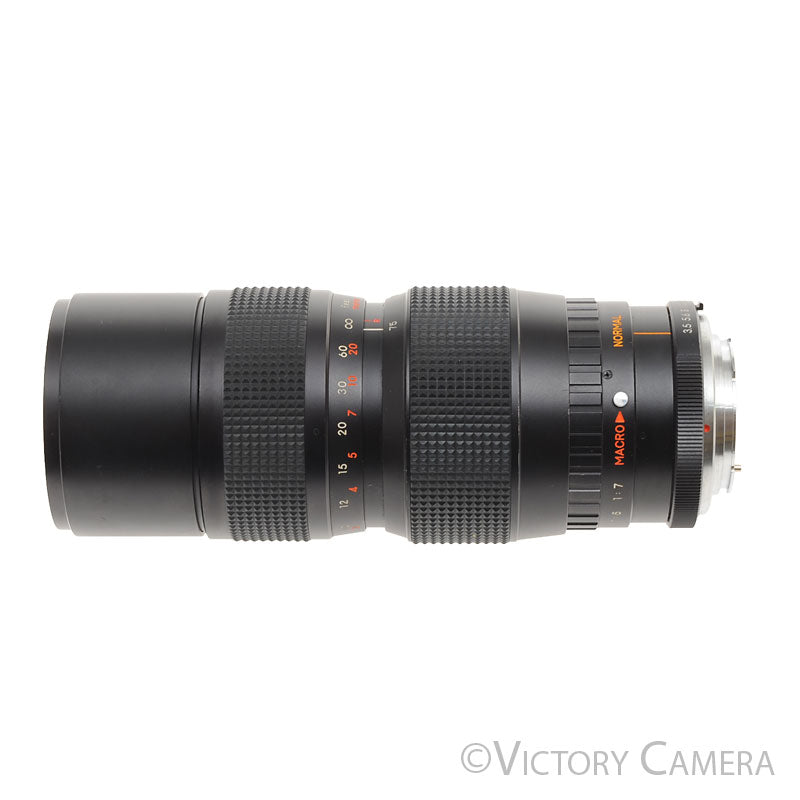 Super Albinar MC 75-205mm f3.5 Telephoto Zoom Lens for Minolta MD [EXC+] - Victory Camera
