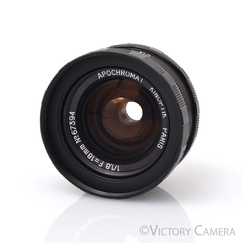 Kinoptik Paris Apochromat 18mm f1.8 T2 Wide Angle Lens for Alpa  [EXC+] - Victory Camera