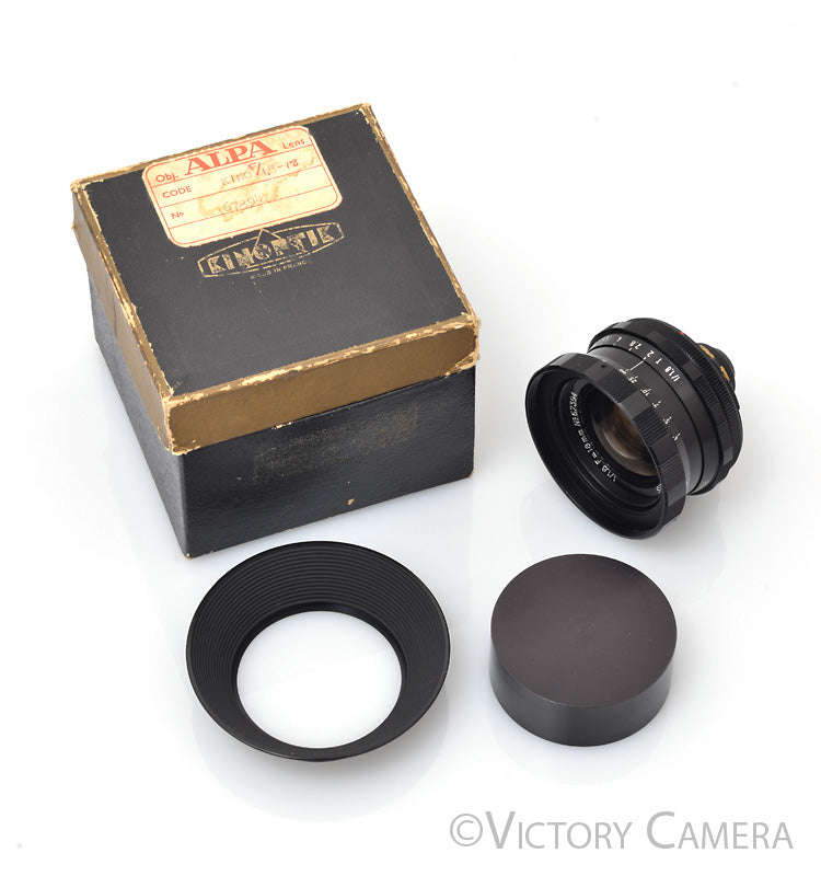 Kinoptik Paris Apochromat 18mm f1.8 T2 Wide Angle Lens for Alpa  [EXC+] - Victory Camera