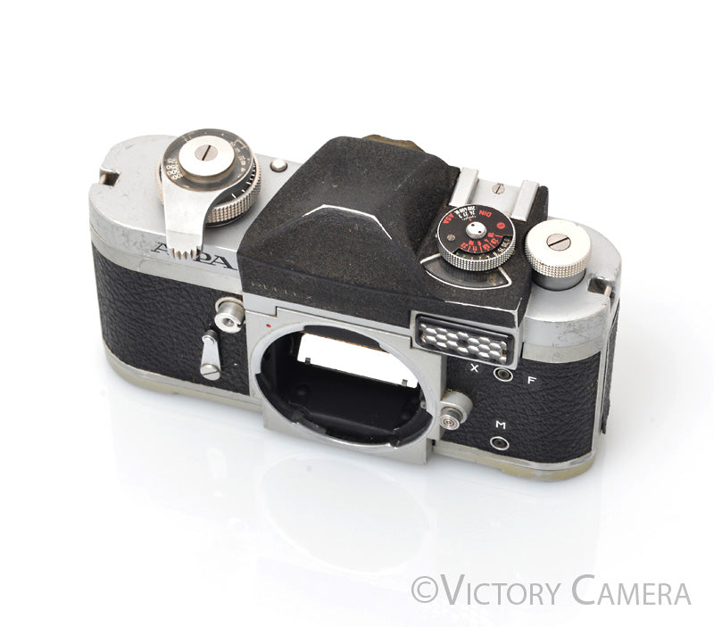 Alpa Reflex Mod. 6c Chrome 35mm SLR Film Camera Body -No Meter- [EXC-] - Victory Camera