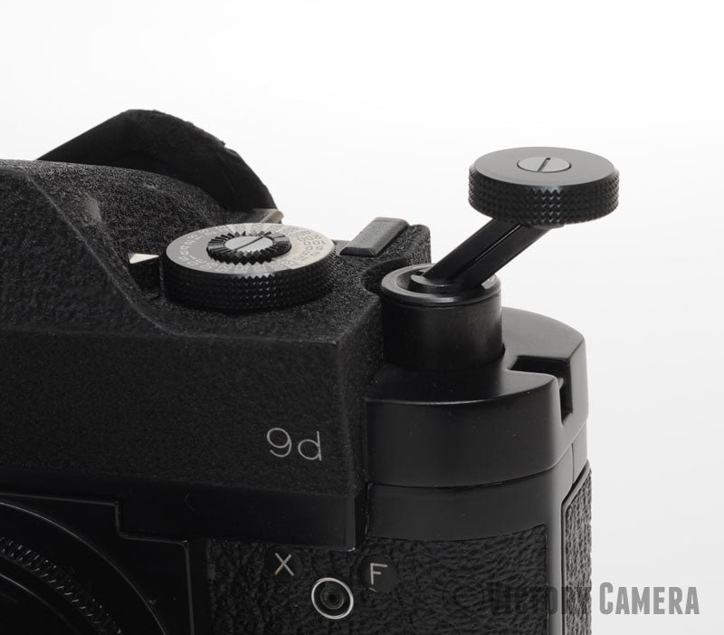 Alpa 9d Camera w/ Macro-Switar 50mm F1.8 Lens -Rare Black- [EXC-]