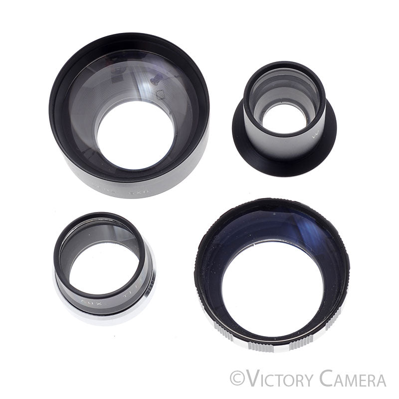 Alpex Aux Telephoto + Wide Set for Yashica / Rollei Bay 1 TLR [EXC+] - Victory Camera