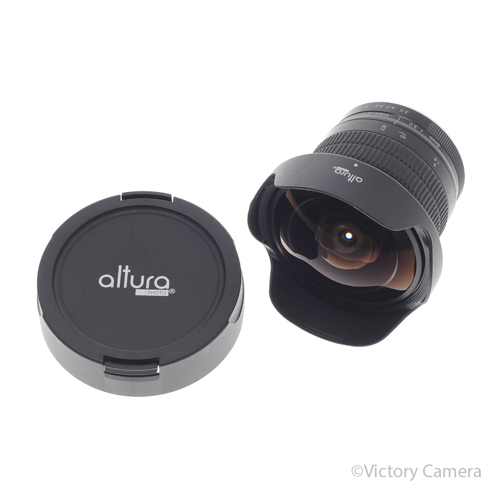 Altura 8mm f3.0 Fisheye CS Lens for APS-C Nikon F Mount [EXC+] image 5