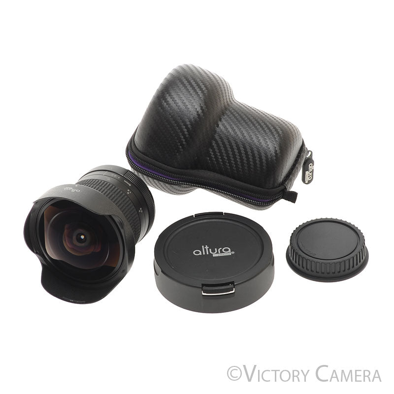 Altura 8mm f3.0 Fisheye CS Lens for APS-C Canon EF [EXC+] - Victory Camera
