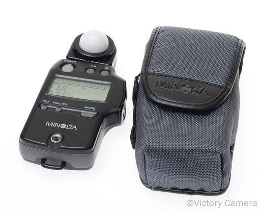 Minolta Autometer IV F Flash / Ambient Digital Light Meter [EXC+] image 2