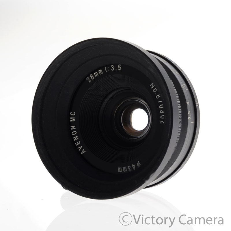 Avenon MC 28mm f3.5 Wide Angle Lens for Leica LTM [EXC+] image 3
