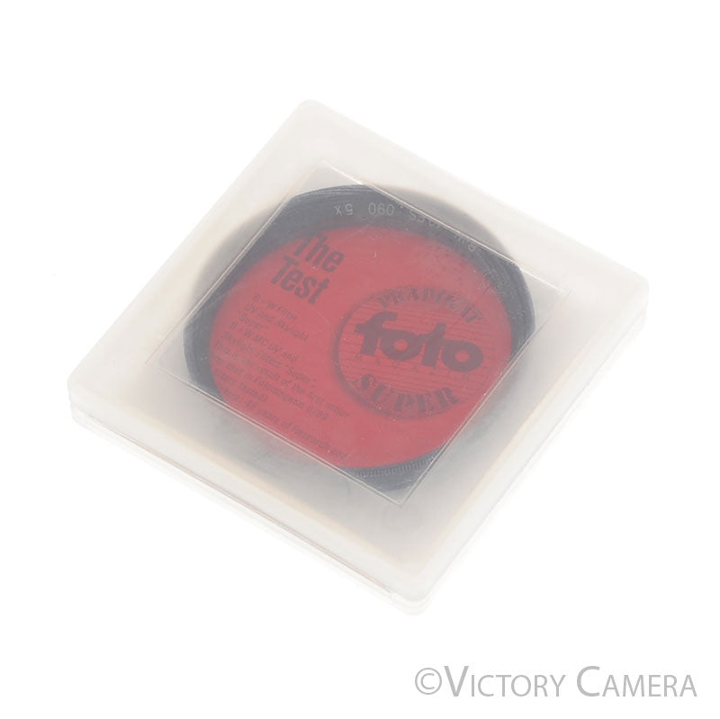 B+W 49mm 49 ES 090 5x Red Filter for B&W Photography [EXC+] - Victory Camera