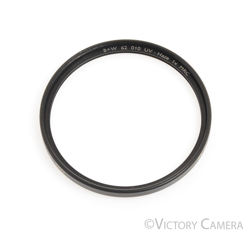 B+W 010 62mm UV Haze 1x MRC -Clean in Case- [EXC+] - Victory Camera