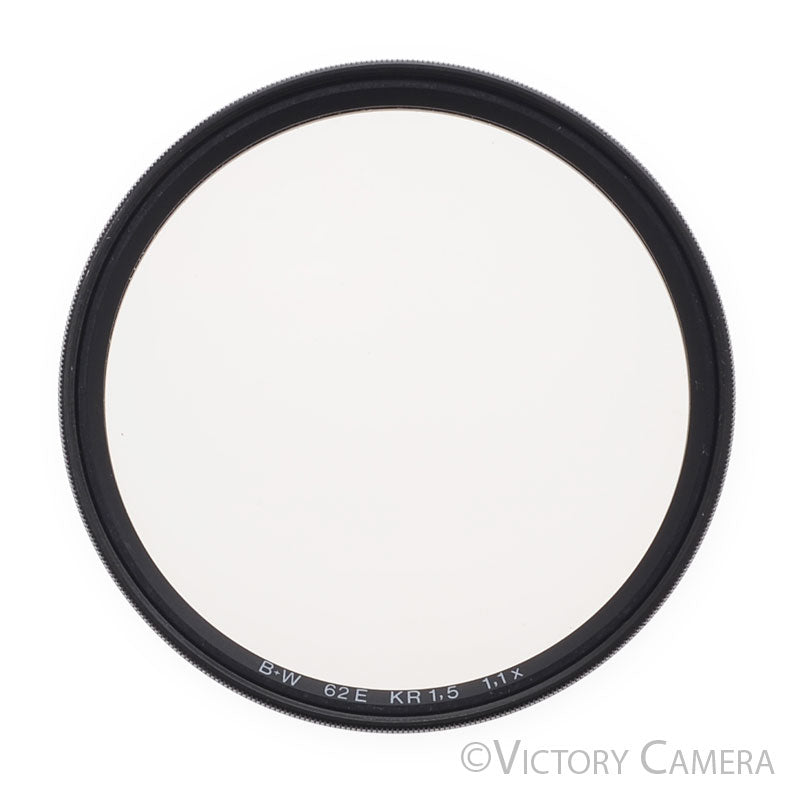B+W 62mm 62E KR 1.5 1.1x Skylight Filter Made in Germany [EXC+] - Victory Camera