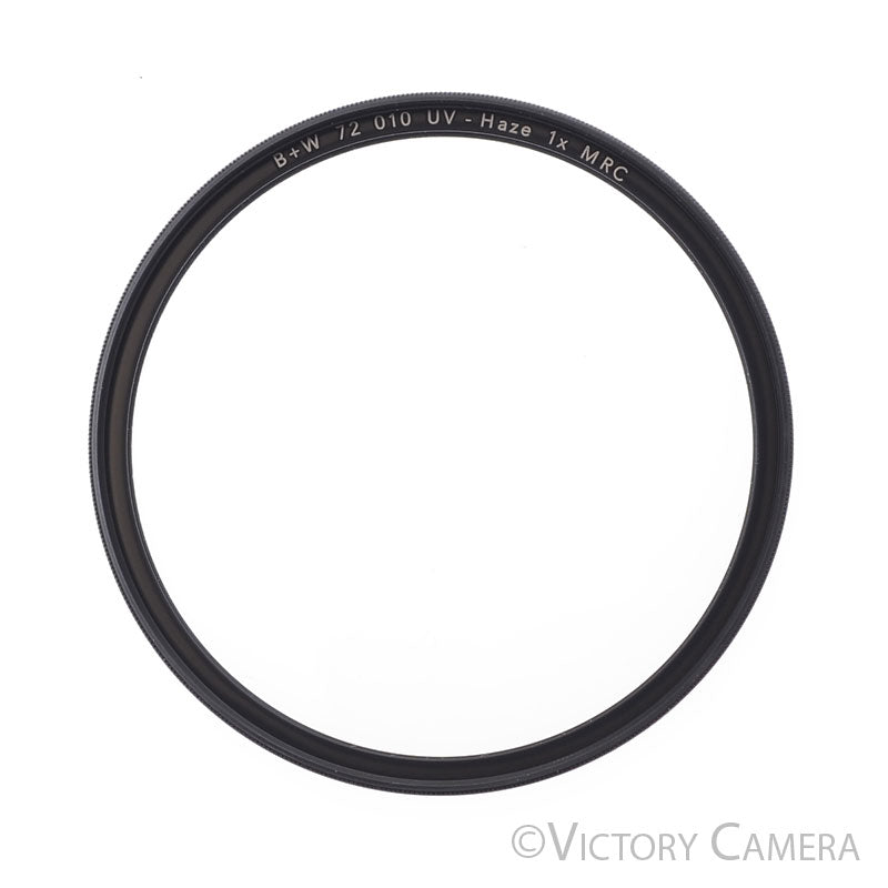 B+W 72mm 010 UV - Haze MRC Filter [EXC+] - Victory Camera