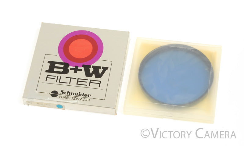 B+W 112E 112mm 80B Blue Color Correcting Filter [EXC+] - Victory Camera