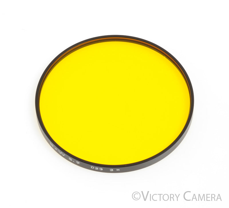B+W Series 9 Dark Yellow Coated Filter 029 3x for Black & White [MINT] - Victory Camera