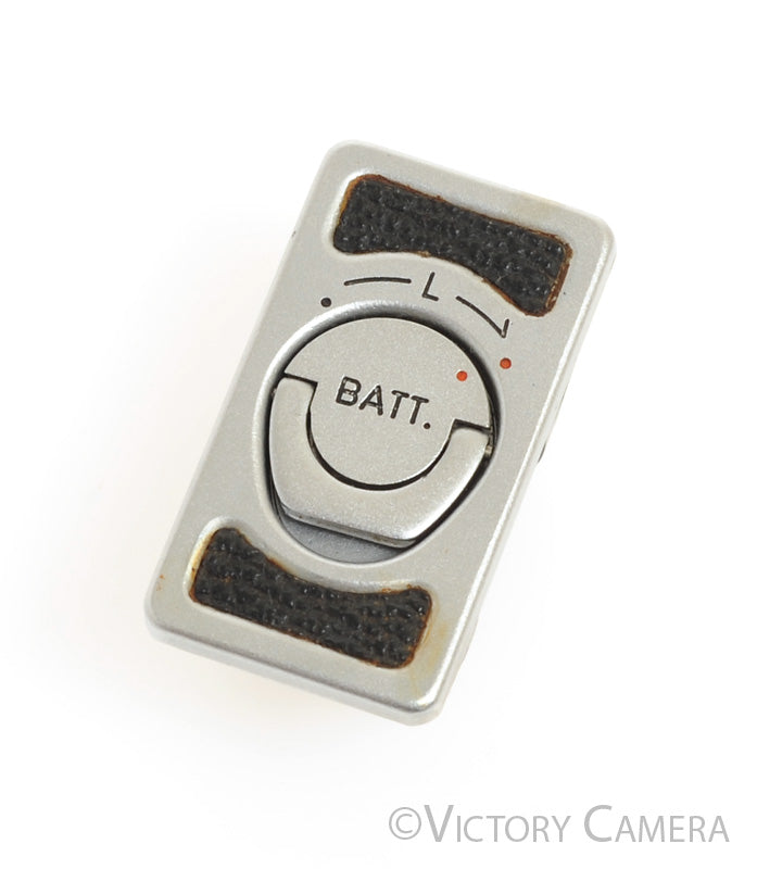 Pentax Genuine 6x7 67 67 MLU Battery Holder (Chrome) [EXC+] - Victory Camera