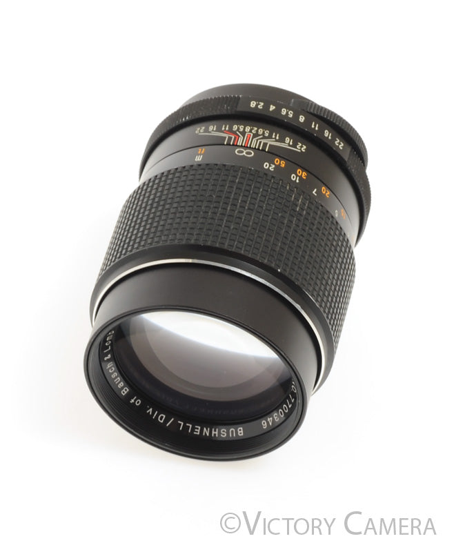Bushnell 135mm f2.8 Telephoto Prime Lens for Pentax M42 [EXC+] - Victory Camera
