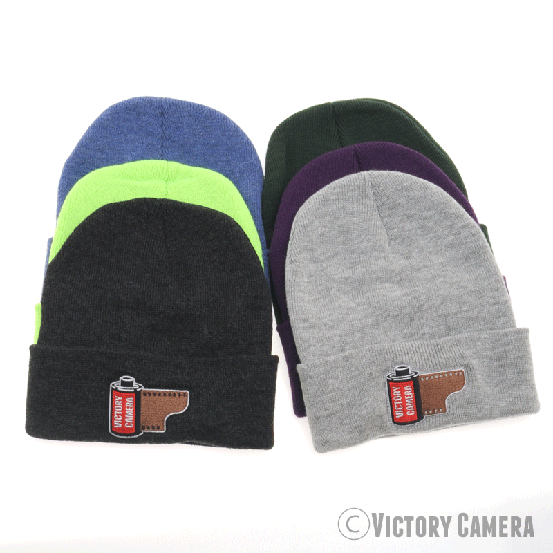Victory Camera Beanie Hat - Red Logo - Victory Camera