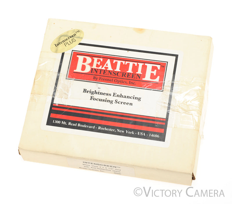 Beattie Intenscreen 4x5 Bright Focusing Screen for Wista Camera [MINT] - Victory Camera