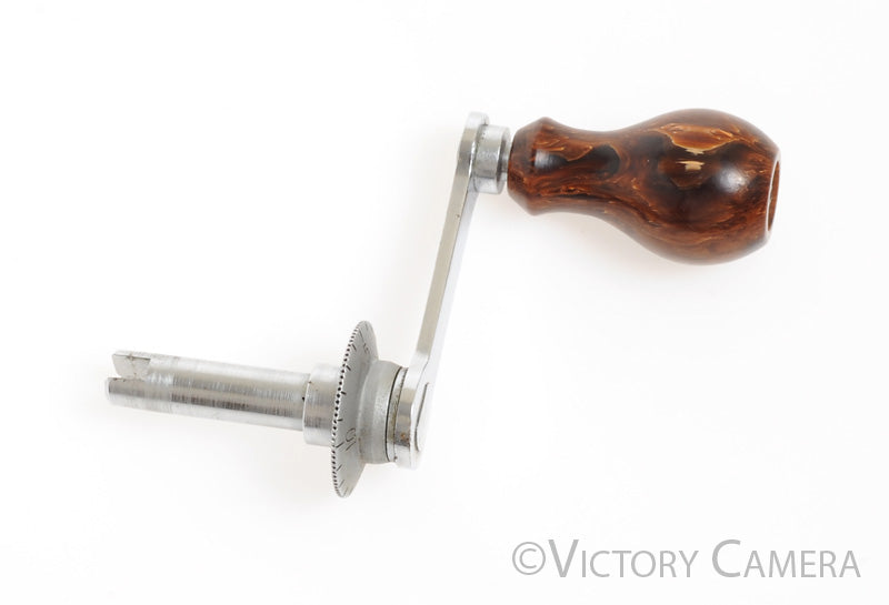 Bell &amp; Howell Rewind Crank for Filmo 16mm Cine Camera [EXC] - Victory Camera