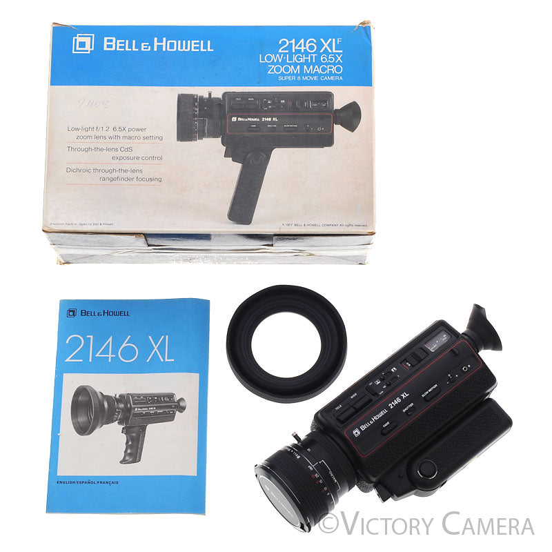 Bell & Howell 2146 XL Super 8 Cine Camera [EXC-]