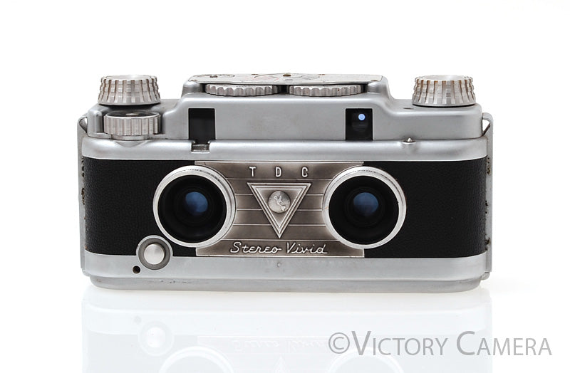 Bell & Howell TDC Stereo Vivid 35mm Film 3D Camera w/ Case [EXC]