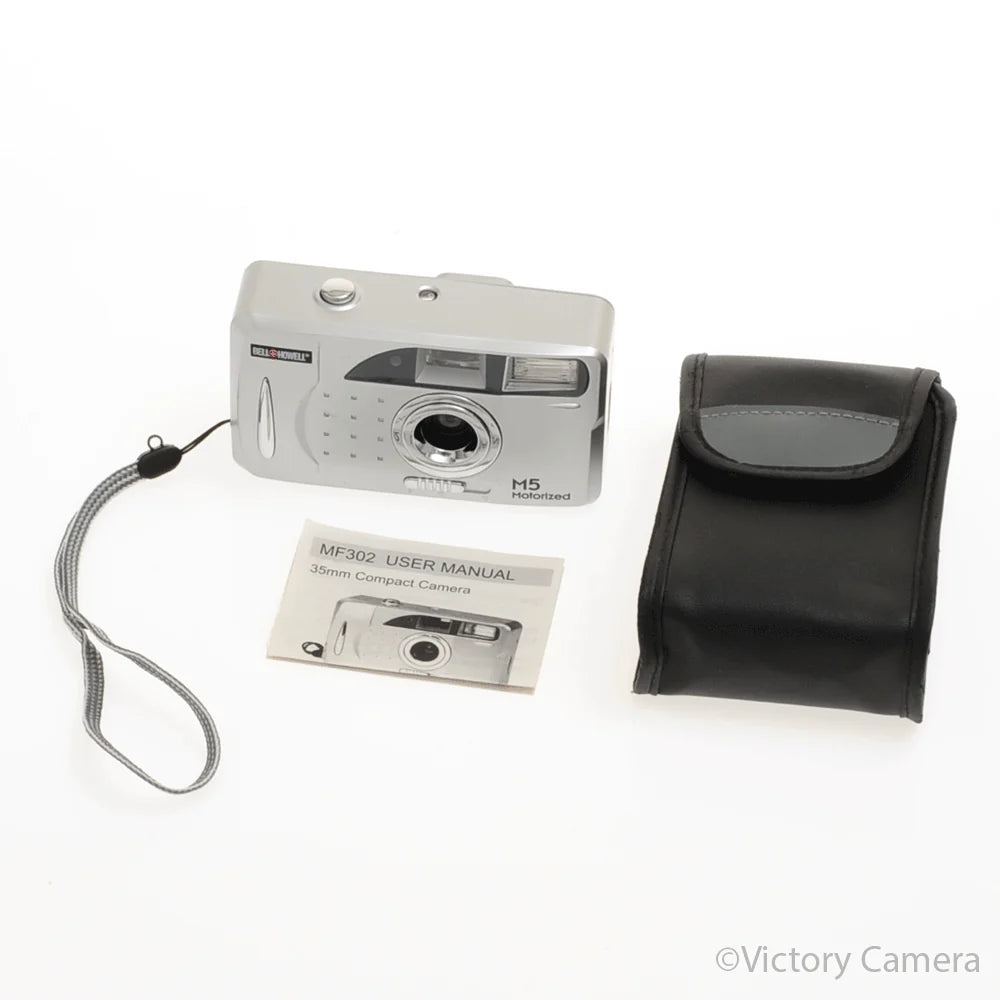 Bell & Howell M5 Motorized Focus Free 35mm Point and Shoot Film Camera [EXC-] - Victory Camera