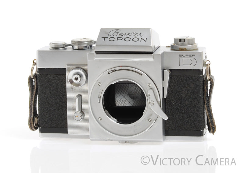 Beseler Topcon Super D 35mm SLR Film Camera Body -As is, Parts/Repair- - Victory Camera