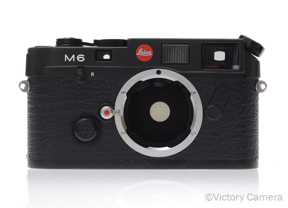 Leica M6 "Big M" Black 35mm Rangefinder Camera Body [EXC-] image 1