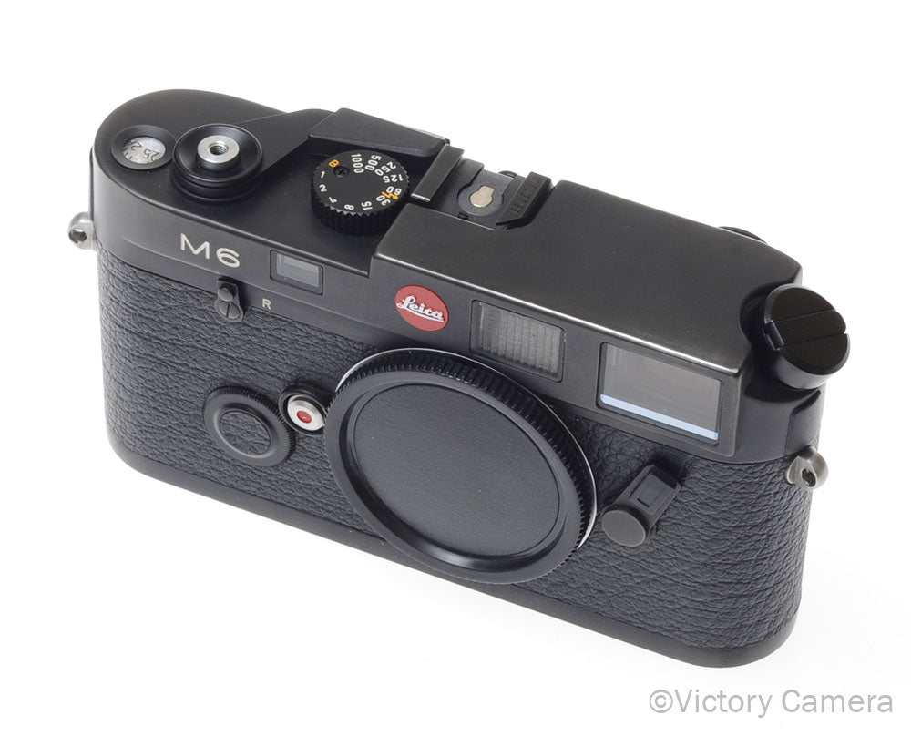 Leica M6 "Big M" Black 35mm Rangefinder Camera Body [EXC-] image 2