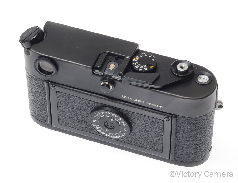 Leica M6 "Big M" Black 35mm Rangefinder Camera Body [EXC-] image 3