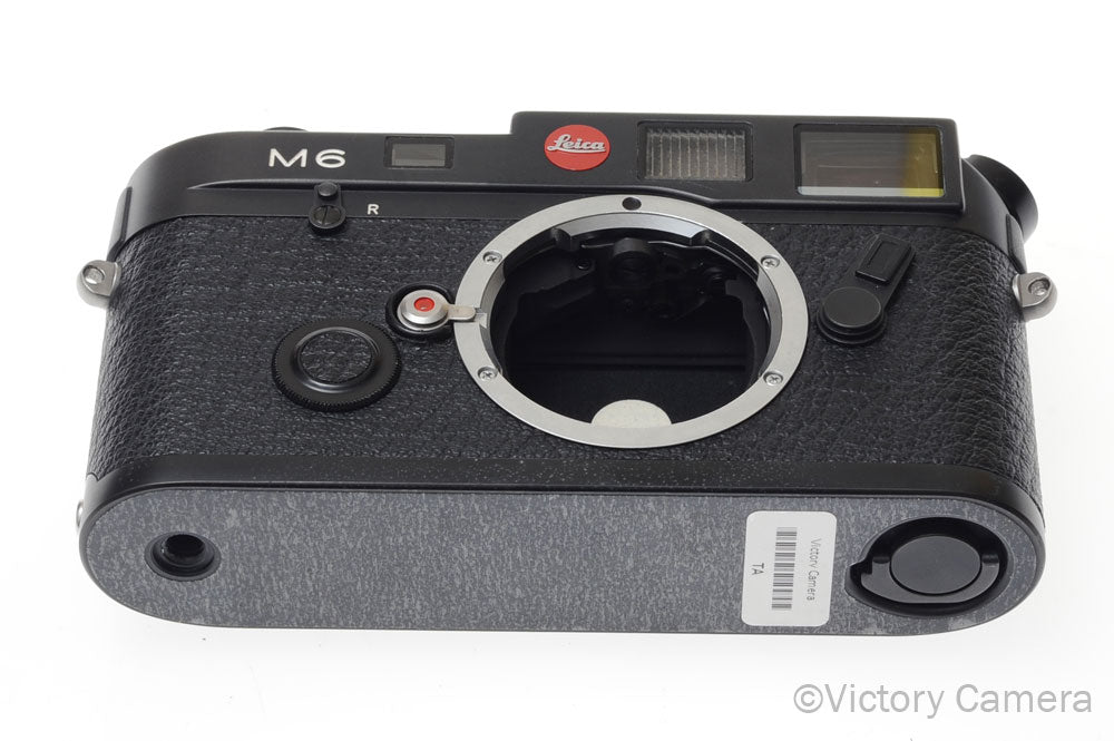 Leica M6 "Big M" Black 35mm Rangefinder Camera Body [EXC-] image 4