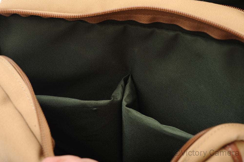 Billingham 225 MK II Khaki Canvis & Tan Leather Trim 10L Camera Bag [EXC] image 3