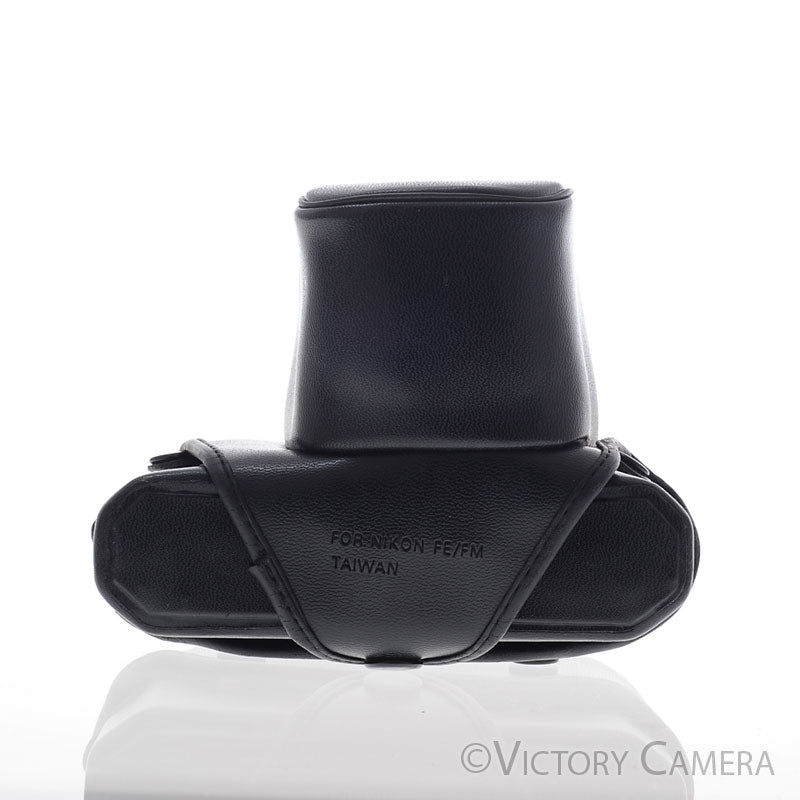 Black Leather Ever Ready Case for Nikon FE / FM / FE2 / FM2 [EXC] - Victory Camera