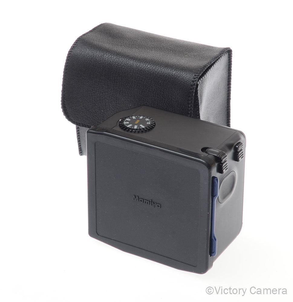 Mamiya 645 Super / Pro / TL Camera Late 120 Film Back Blue Tab [EXC+] image 3