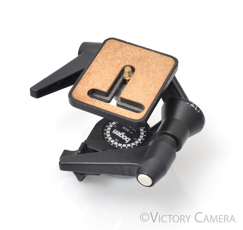 Bogen Manfrotto 3028 3 Way Pan Tilt 3D Tripod Head [EXC] - Victory Camera