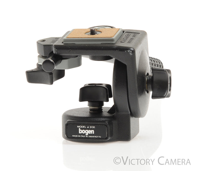 Manfrotto 128RC Micro Fluid Video Head w/ QR Plate &amp; Arm [EXC] - Victory Camera