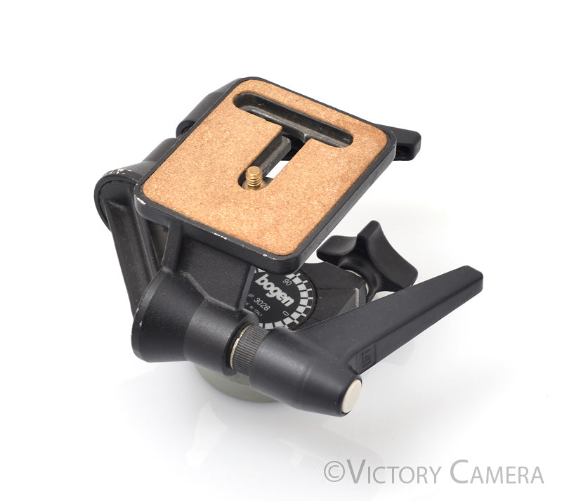 Bogen Manfrotto 3028 3 Way Pan Tilt 3D Tripod Head [EXC] - Victory Camera