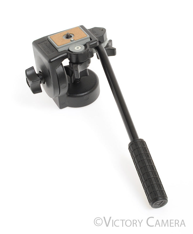 Manfrotto 128RC Micro Fluid Video Head w/ QR Plate &amp; Arm [EXC] - Victory Camera