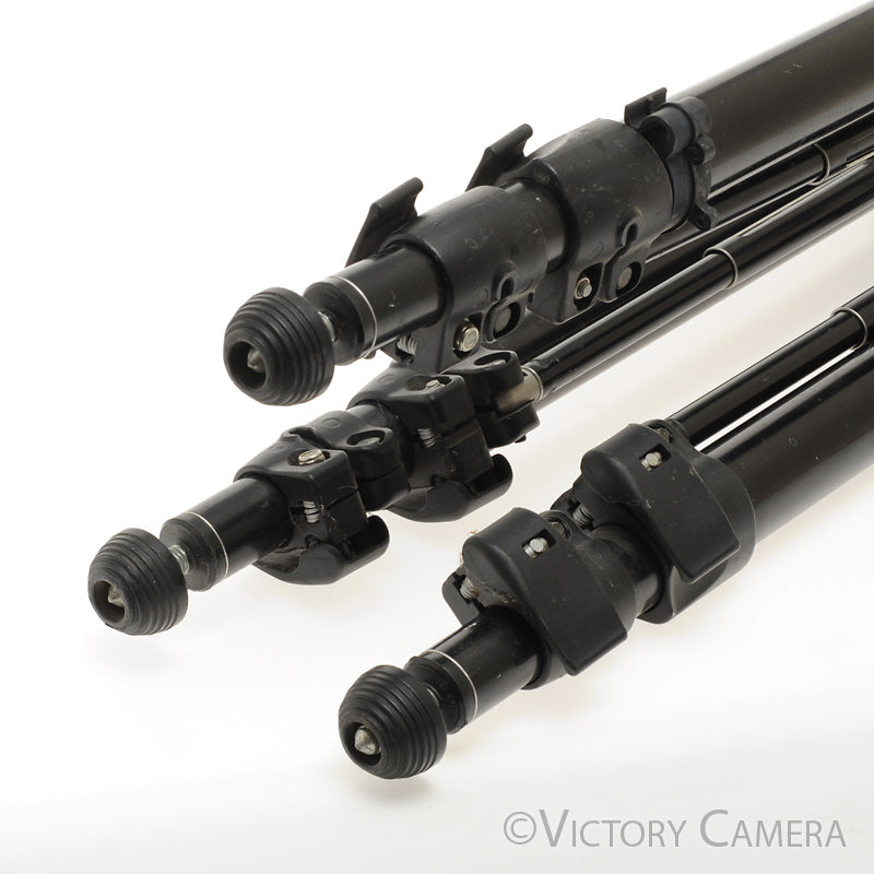 Manfrotto Bogen 375B Pro Geared Tripod Legs ~75&quot; Tall [EXC] - Victory Camera