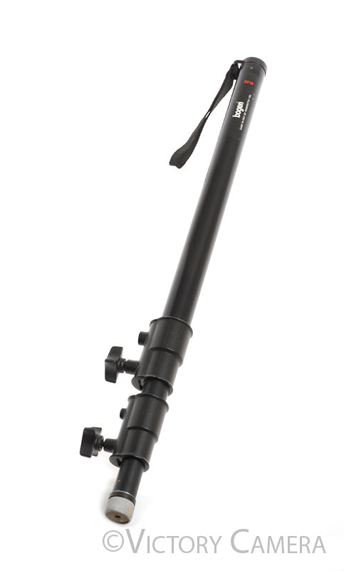 Bogen 3218 Black Professional Aluminum Monopod (~64&quot; Tall) - Victory Camera