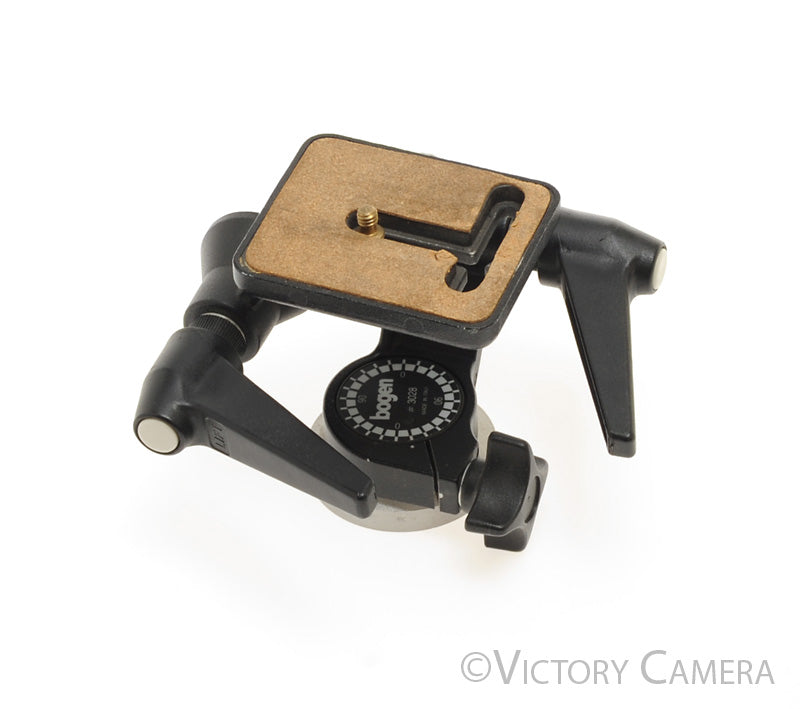 Bogen Manfrotto 3028 3 Way Pan Tilt 3D Tripod Head [EXC] - Victory Camera