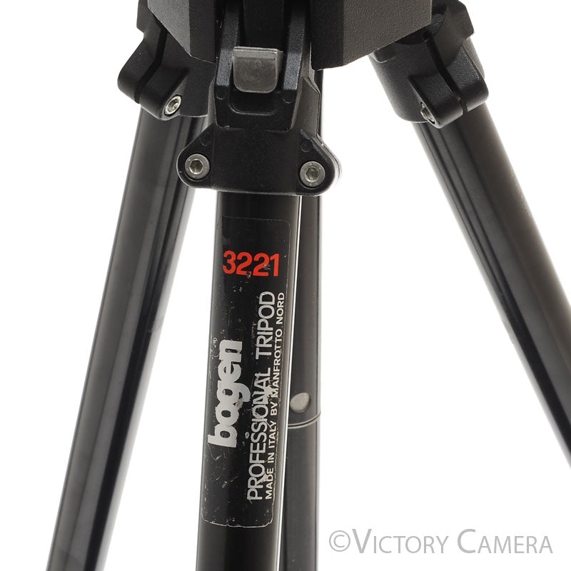 Bogen Manfrotto 3221 Black Tripod Legs  [EXC] - Victory Camera